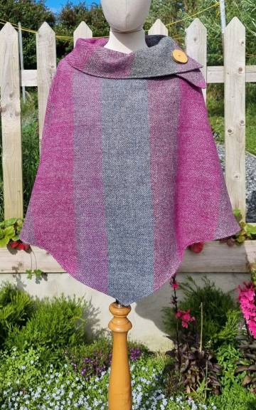 Harris tweed cloak / poncho