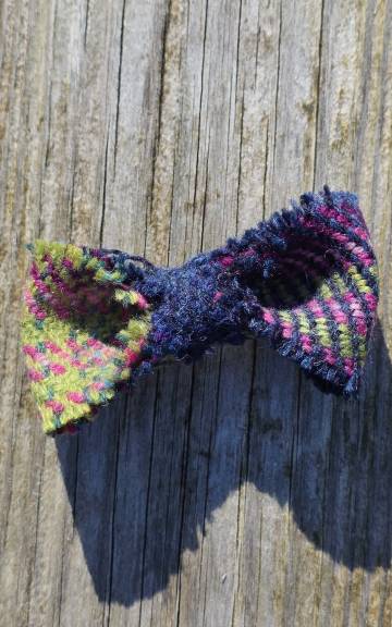 Three Sisters Tweed Hair Barrette
