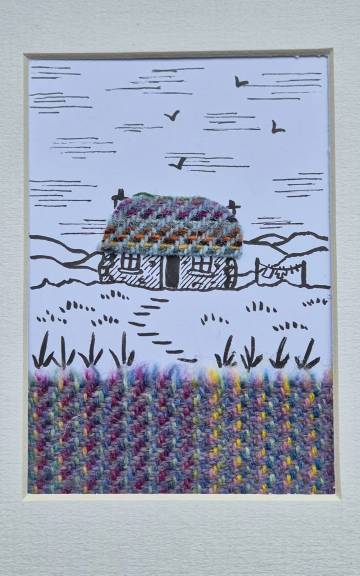 Tweed and pen original picture - 6 2