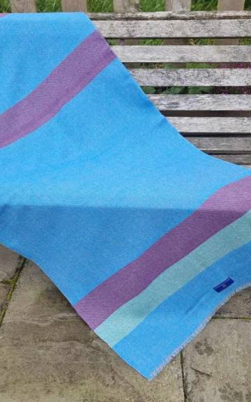 Merino Tweed Throw/Shawl