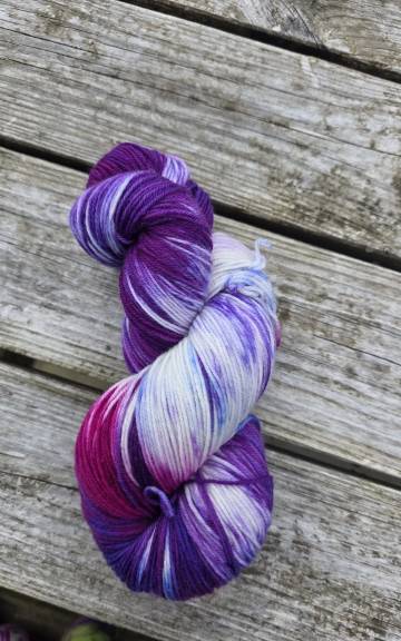 Hand-Dyed Yarn: 100% Merino, 4 ply