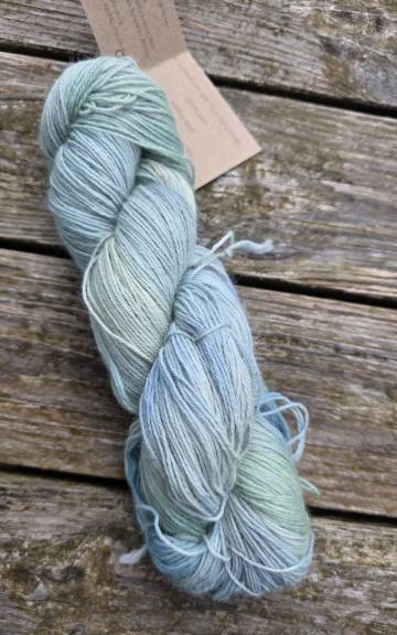 Hand-Dyed Yarn: Baby Alpaca, 4 ply - 6