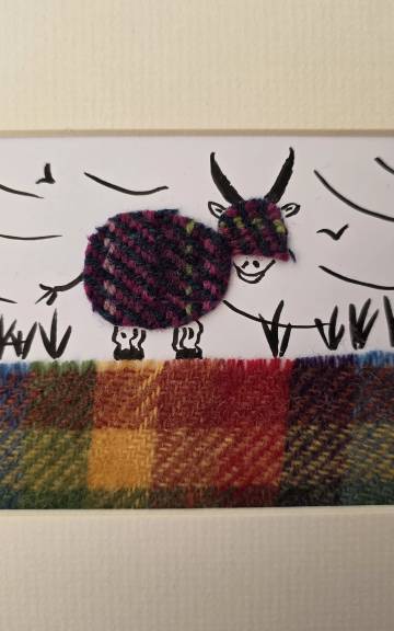 Tweed and pen original picture