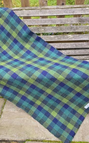 Two Sisters Tweed Throw