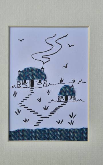 Tweed and pen original picture