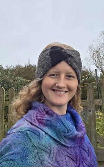 Hand Knitted UistWool headband