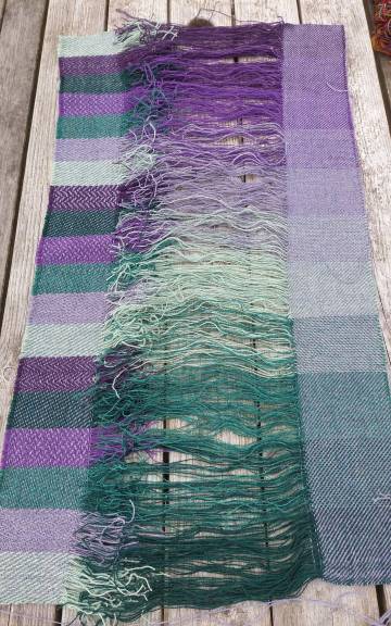 Textile Wall Art - 'tying-in'