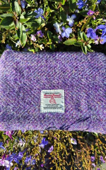 Harris Tweed Zip Purse
