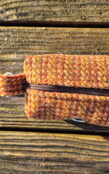 Three Sisters Tweed Bag Holder/ Headphones Case - 1