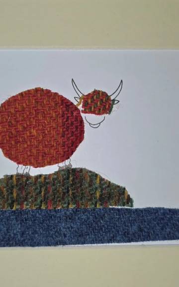 Tweed and pen original picture