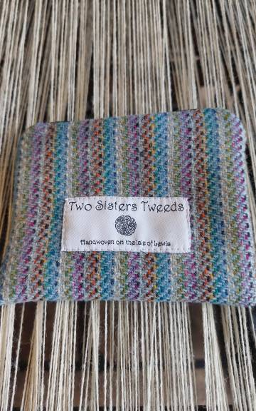 Two Sisters Tweed Zip Purse