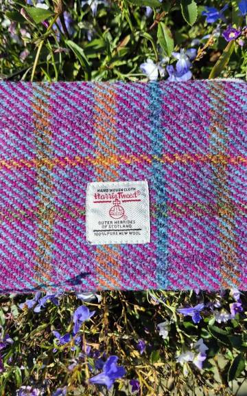 Harris Tweed Zip Purse