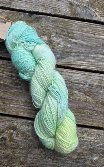 Hand-Dyed Yarn: Baby Alpaca, 4 ply - 4 2