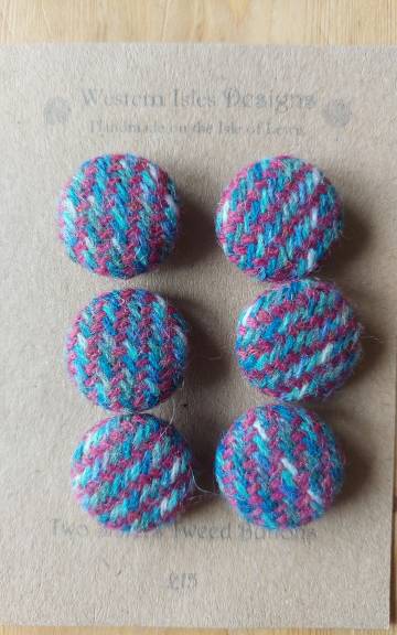 Two Sisters Tweed buttons