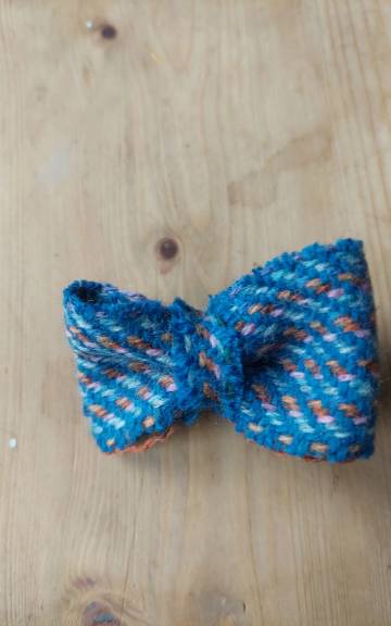 Three Sisters Tweed Hair Barrette