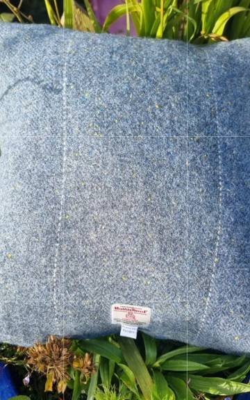 Harris tweed cushion cover