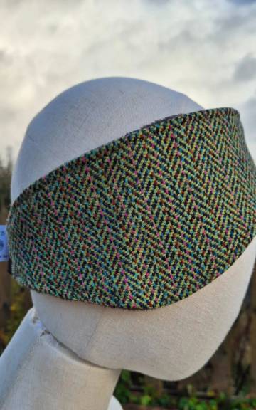Three Sisters Tweed Headband - 1 4