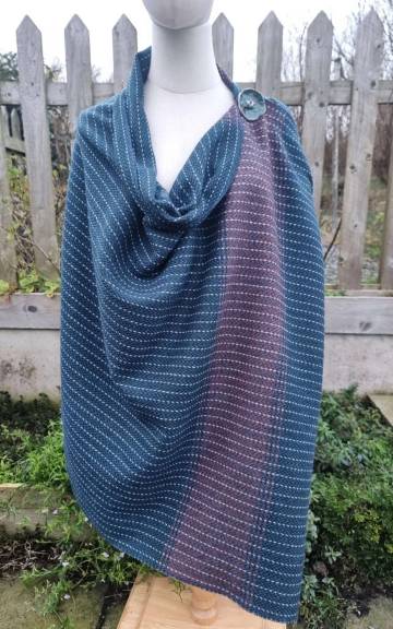 Two Sisters Tweed Shawl Lambswool