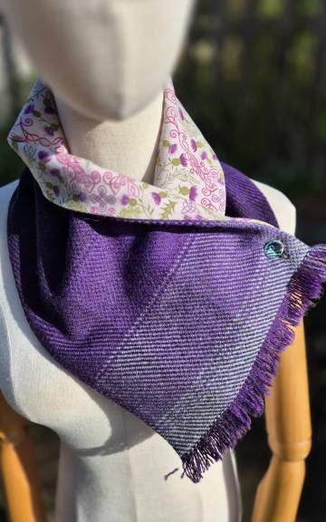 Three Sisters Tweed neck warmer
