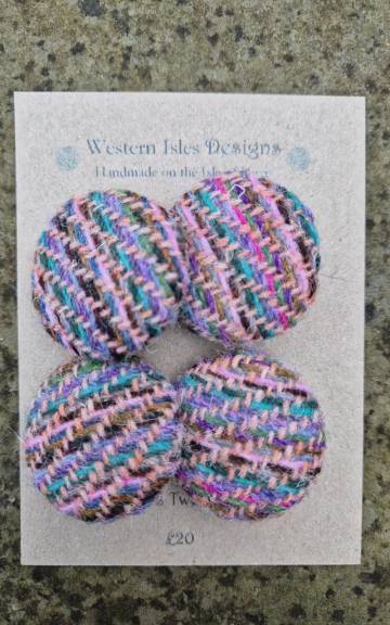 Two Sisters Tweed buttons