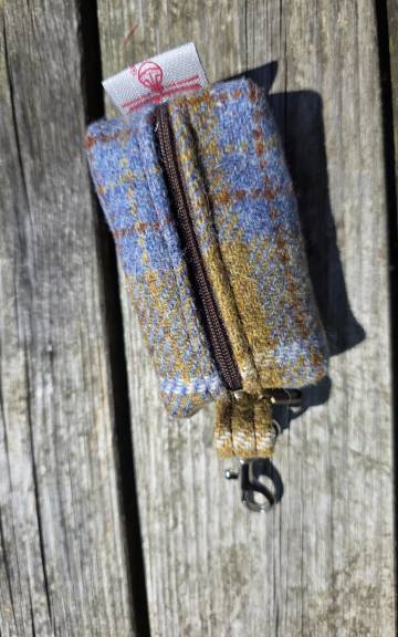 Harris Tweed Bag Holder/ Headphones Case - 12 2