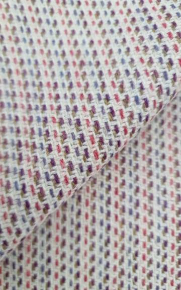 Two Sisters Tweed Fabric - sandy heather ivory