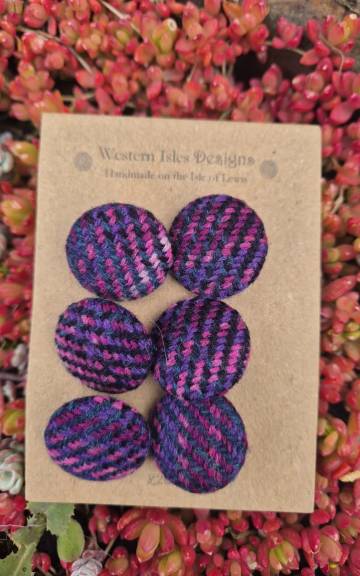 Two Sisters Tweed buttons - 4