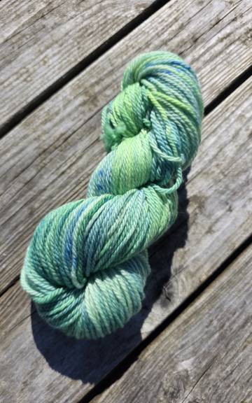 Hand-Dyed Yarn: 100% Merino, aran - 2