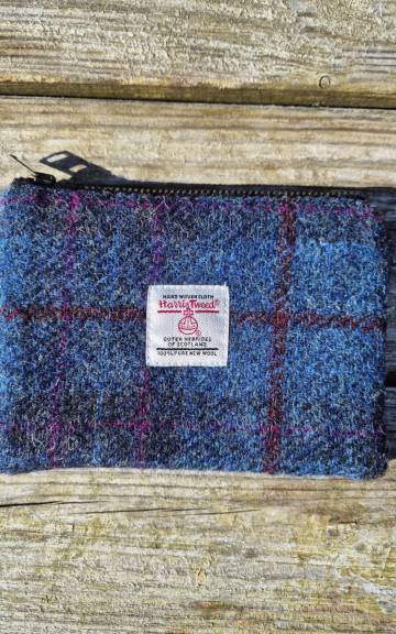Harris Tweed Zip Purse