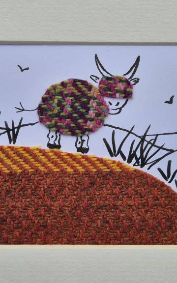 Tweed and pen original picture