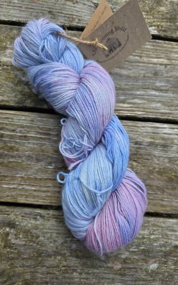 Hand-Dyed Yarn: Baby Alpaca, 4 ply - 2 2
