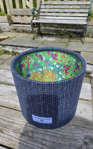Three Sisters Tweed luxury lampshade