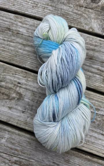 Hand-Dyed Yarn: 100% Merino, 4 ply
