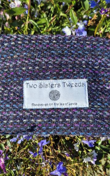 Two Sisters Tweed Zip Purse