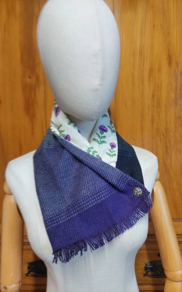 Three Sisters Tweed neck warmer