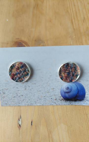 Two Sisters Tweed cufflinks
