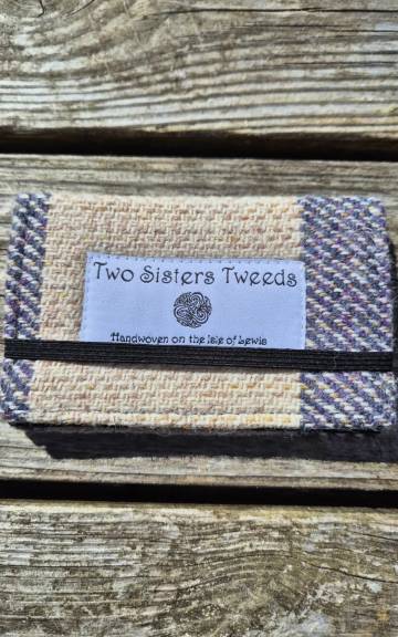 Two Sisters Tweed Card Holder