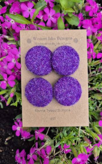 Harris Tweed buttons