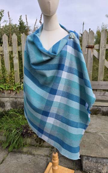 Three Sisters Tweed Shawl