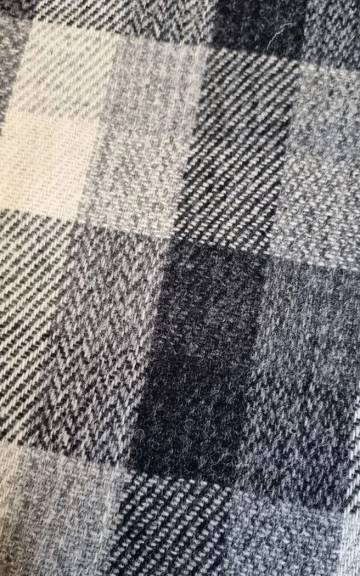 Two Sisters Tweed Fabric - winter check