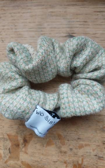 Three Sisters Tweed hair scrunchie