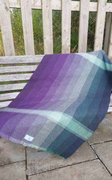 Three Sisters Tweed throw
