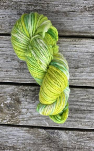 Hand-Dyed Yarn: 100% Merino, chunky - 3 3