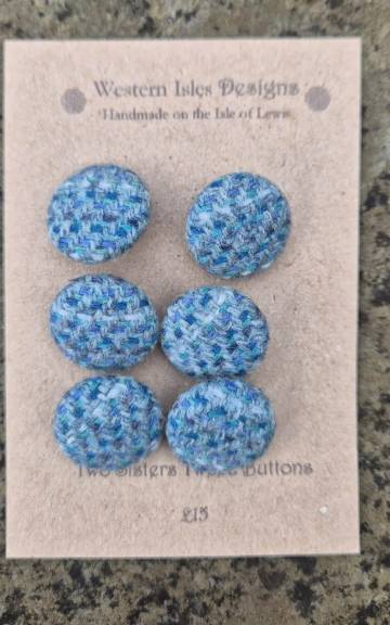 Two Sisters Tweed buttons