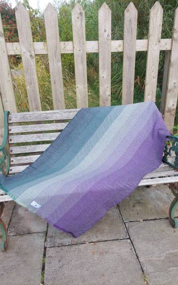 Three Sisters Tweed throw