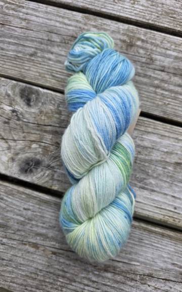 Hand-Dyed Yarn: 100% Merino, 4 ply - 3 2