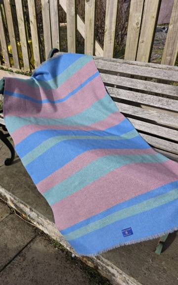 Merino Tweed Throw/Shawl