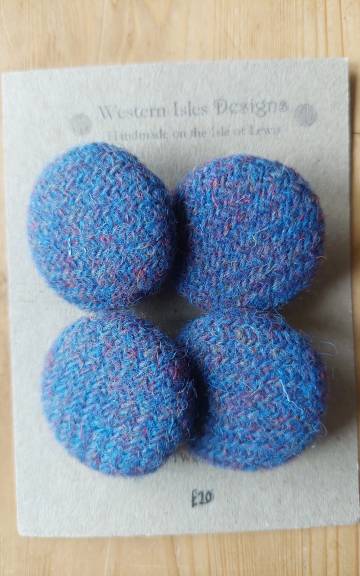 Harris Tweed buttons