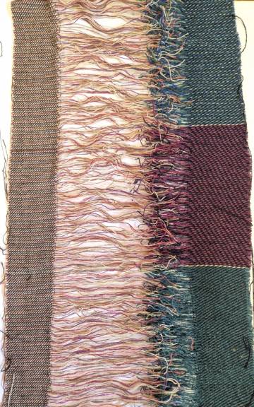 Textile Wall Art - 'tying-in'