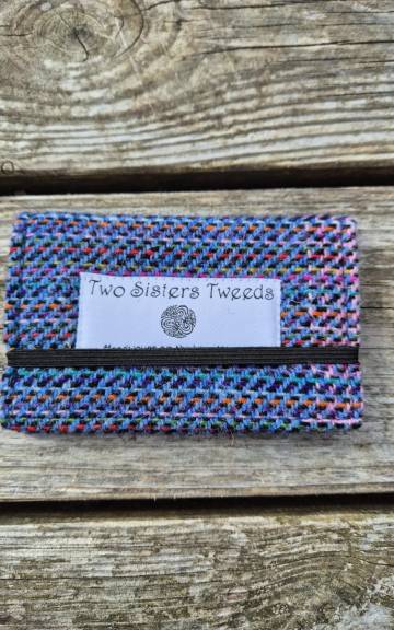 Two Sisters Tweed Card Holder